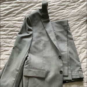 Grey Suit Tailored Slim Fit - Banana Republic